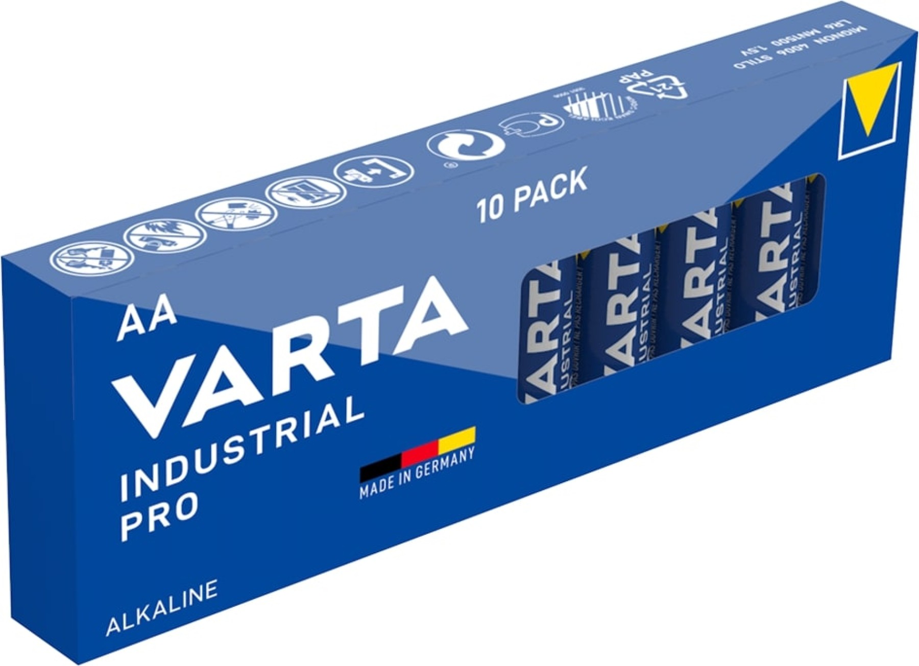 Varta Industrial Pro AA Pack of 10